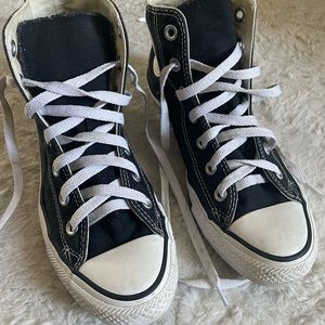 Black High Top Converse